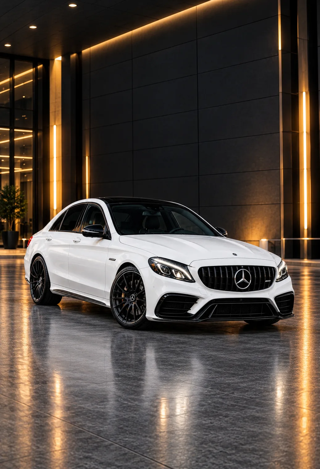 Mercedes-Benz C300 C63 Look